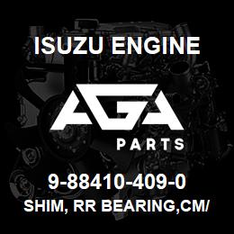 9-88410-409-0 Isuzu Diesel SHIM, RR BEARING,CM/SHF | AGA Parts