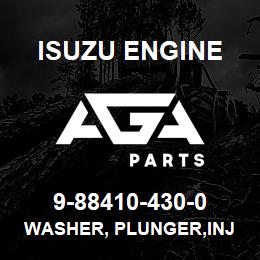 9-88410-430-0 Isuzu Diesel WASHER, PLUNGER,INJ PUMP | AGA Parts