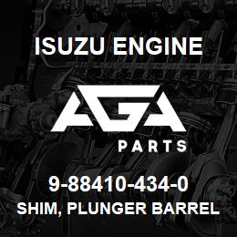 9-88410-434-0 Isuzu Diesel SHIM, PLUNGER BARREL,INJ PUMP | AGA Parts