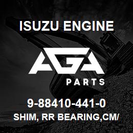 9-88410-441-0 Isuzu Diesel SHIM, RR BEARING,CM/SHF | AGA Parts