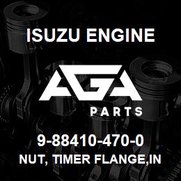 9-88410-470-0 Isuzu Diesel NUT, TIMER FLANGE,INJ PUMP | AGA Parts