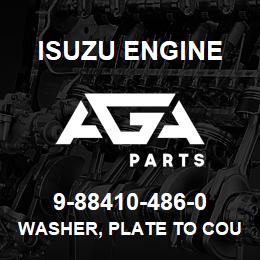 9-88410-486-0 Isuzu Diesel WASHER, PLATE TO COUPLING,INJ PUMP | AGA Parts