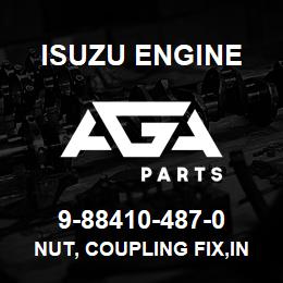 9-88410-487-0 Isuzu Diesel NUT, COUPLING FIX,INJ PUMP | AGA Parts