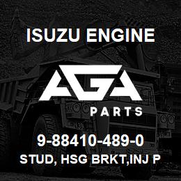 9-88410-489-0 Isuzu Diesel STUD, HSG BRKT,INJ PUMP | AGA Parts