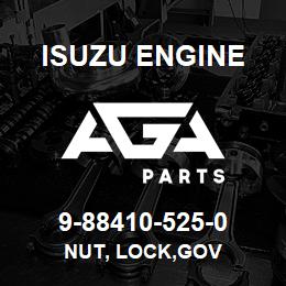 9-88410-525-0 Isuzu Diesel NUT, LOCK,GOV | AGA Parts