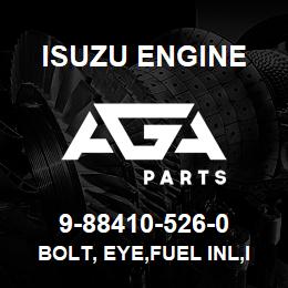 9-88410-526-0 Isuzu Diesel BOLT, EYE,FUEL INL,INJ PUMP | AGA Parts