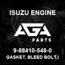 9-88410-548-0 Isuzu Diesel GASKET, BLEED BOLT,INJ PUMP | AGA Parts