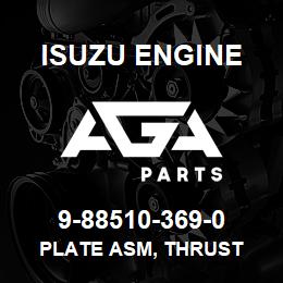 9-88510-369-0 Isuzu Diesel PLATE ASM, THRUST | AGA Parts