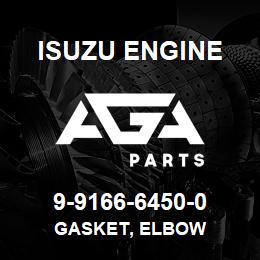 9-9166-6450-0 Isuzu Diesel GASKET, ELBOW | AGA Parts