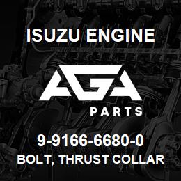 9-9166-6680-0 Isuzu Diesel BOLT, THRUST COLLAR | AGA Parts