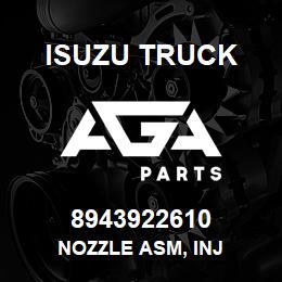 8943922610 Isuzu Truck NOZZLE ASM, INJ | AGA Parts