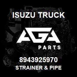 8943925970 Isuzu Truck STRAINER & PIPE | AGA Parts