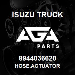 8944036620 Isuzu Truck HOSE,ACTUATOR | AGA Parts