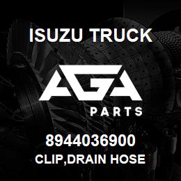 8944036900 Isuzu Truck CLIP,DRAIN HOSE | AGA Parts