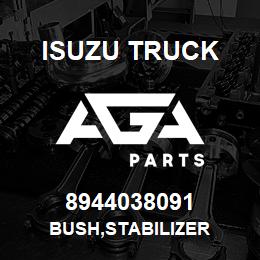 8944038091 Isuzu Truck BUSH,STABILIZER | AGA Parts