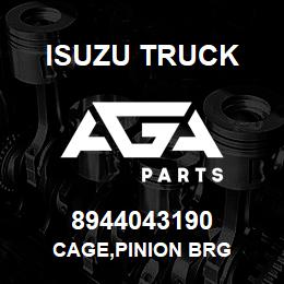 8944043190 Isuzu Truck CAGE,PINION BRG | AGA Parts