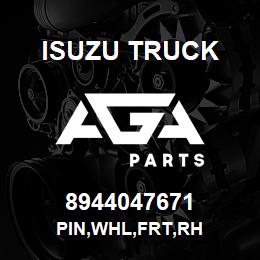 8944047671 Isuzu Truck PIN,WHL,FRT,RH | AGA Parts