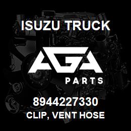 8944227330 Isuzu Truck CLIP, VENT HOSE | AGA Parts