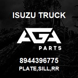 8944396775 Isuzu Truck PLATE,SILL,RR | AGA Parts