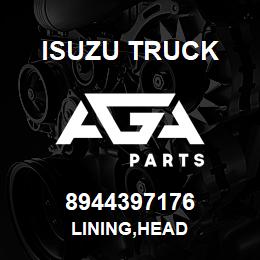 8944397176 Isuzu Truck LINING,HEAD | AGA Parts