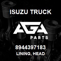 8944397183 Isuzu Truck LINING, HEAD | AGA Parts