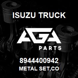 8944400942 Isuzu Truck METAL SET,CO | AGA Parts