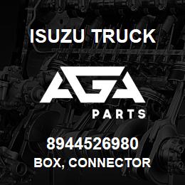 8944526980 Isuzu Truck BOX, CONNECTOR | AGA Parts