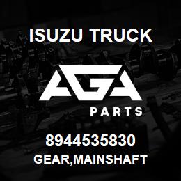 8944535830 Isuzu Truck GEAR,MAINSHAFT | AGA Parts