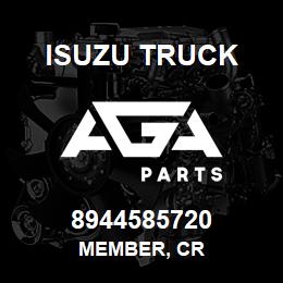 8944585720 Isuzu Truck MEMBER, CR | AGA Parts