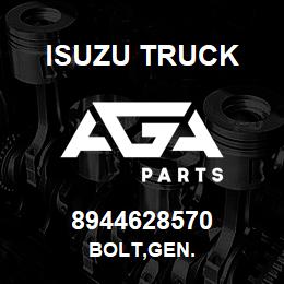 8944628570 Isuzu Truck BOLT,GEN. | AGA Parts