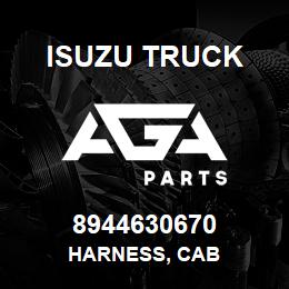 8944630670 Isuzu Truck HARNESS, CAB | AGA Parts