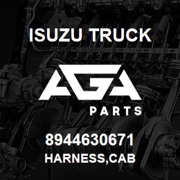 8944630671 Isuzu Truck HARNESS,CAB | AGA Parts