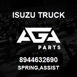 8944632690 Isuzu Truck SPRING,ASSIST | AGA Parts