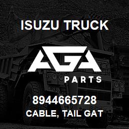 8944665728 Isuzu Truck CABLE, TAIL GAT | AGA Parts