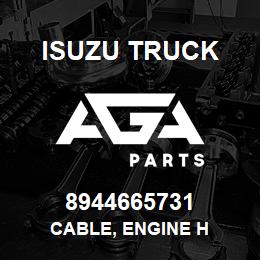 8944665731 Isuzu Truck CABLE, ENGINE H | AGA Parts