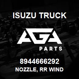 8944666292 Isuzu Truck NOZZLE, RR WIND | AGA Parts