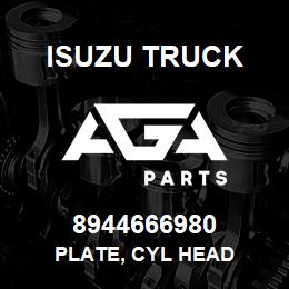 8944666980 Isuzu Truck PLATE, CYL HEAD | AGA Parts