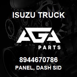 8944670786 Isuzu Truck PANEL, DASH SID | AGA Parts