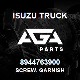 8944763900 Isuzu Truck SCREW, GARNISH | AGA Parts