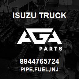 8944765724 Isuzu Truck PIPE,FUEL,INJ | AGA Parts