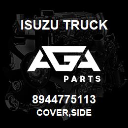 8944775113 Isuzu Truck COVER,SIDE | AGA Parts