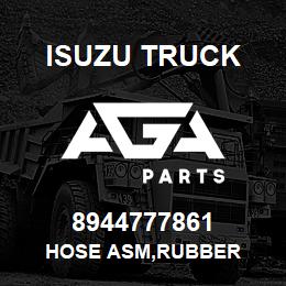 8944777861 Isuzu Truck HOSE ASM,RUBBER | AGA Parts