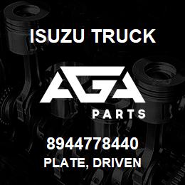 8944778440 Isuzu Truck PLATE, DRIVEN | AGA Parts