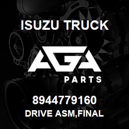 8944779160 Isuzu Truck DRIVE ASM,FINAL | AGA Parts