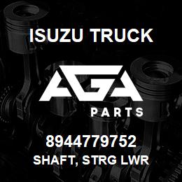 8944779752 Isuzu Truck SHAFT, STRG LWR | AGA Parts