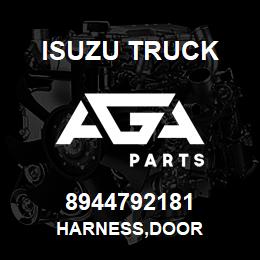 8944792181 Isuzu Truck HARNESS,DOOR | AGA Parts