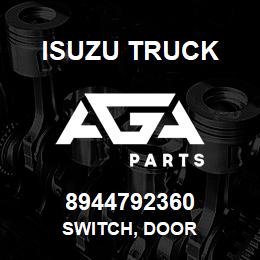 8944792360 Isuzu Truck SWITCH, DOOR | AGA Parts