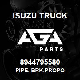 8944795580 Isuzu Truck PIPE, BRK,PROPO | AGA Parts