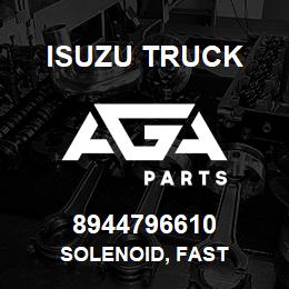 8944796610 Isuzu Truck SOLENOID, FAST | AGA Parts