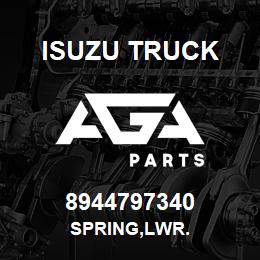 8944797340 Isuzu Truck SPRING,LWR. | AGA Parts